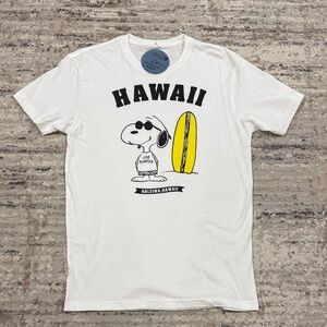 Hawaii Snoopy Surf Graphic T-Shirt